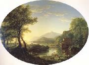 Thomas Cole The Old Mill at Sunset (mk13) Spain oil painting artist